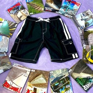 XL black swim trunks (never used)